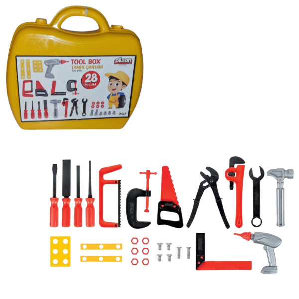 03367 Set de unelte în valiză, 28 elemente - imagine 1
