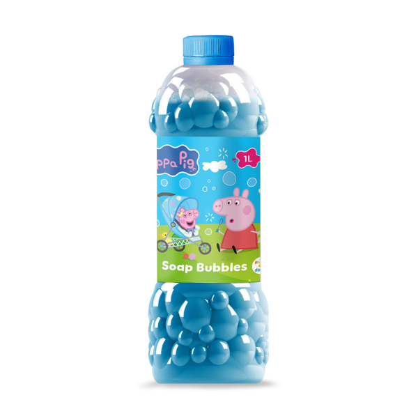 1-12-1-1 Baloane de săpun „Purcelușa Peppa”, 1000 ml - imagine 1