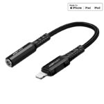 Cablu AceFast C1-05 Lightning la 3,5 mm din aliaj de aluminiu căști adaptor