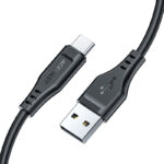 Cablu AceFast C3-04 USB-A la USB-C TPE pentru încărcare și transfer de date