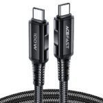 Cablu AceFast C4-03 USB-C la USB-C 100W din aliaj de aluminiu pentru încărcare și transfer de date