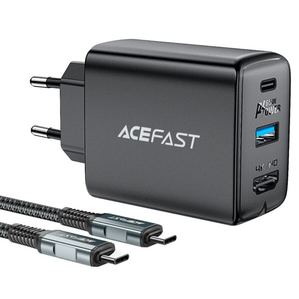Încărcător AceFast A17 65W GaN multifuncțional HUB