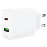 Încărcător AceFast A25 PD20W (USB-C + USB-A) cu două porturi