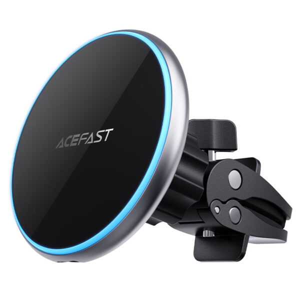 Suport AceFast D3 magnetic auto cu încărcare wireless