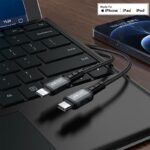 Cablu AceFast C1-01 USB-C la Lightning din aliaj de aluminiu pentru încărcare și transfer de date - imagine 2