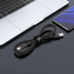 Cablu AceFast C2-04 USB-A la USB-C din aliaj de zinc din silicon pentru încărcare și transfer de date - imagine 2