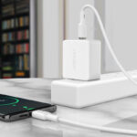 Cablu AceFast C2-03 USB-C la USB-C din aliaj de zinc din silicon pentru încărcare și transfer de date - imagine 2