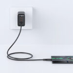 Cablu AceFast C3-04 USB-A la USB-C TPE pentru încărcare și transfer de date - imagine 2