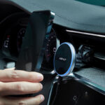 Suport AceFast D3 magnetic auto cu încărcare wireless - imagine 2