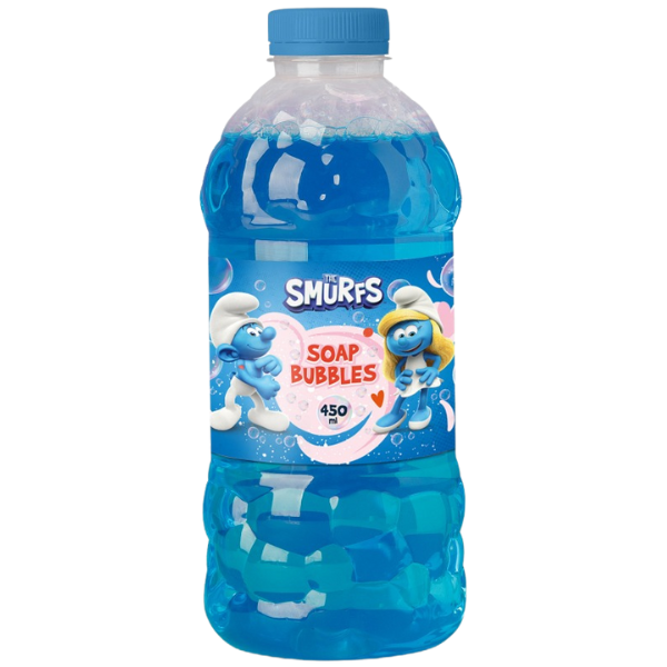 200599-1 Baloane de săpun "Ștrumfii", 1000 ml - imagine 1