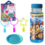 Set pentru baloane de săpun "Patrula cățelușilor", 150 ml