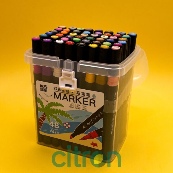 Set markere pentru schițe, 48 culori (2669-48)