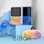 G6 consolă portabilă de jocuri, 3,5 inchi, 6000 mAh (Roz) - imagine 2