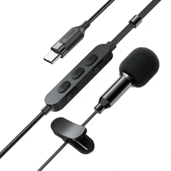 AceFast L12 USB-C semi-in-ear karaoke căști cu fir