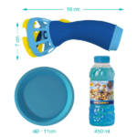 Mașină pentru baloane de săpun „Patrula Cățelușilor”, 450 ml - imagine 3