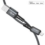 Cablu AceFast C1-02 USB-A la Lightning din aliaj de aluminiu pentru încărcare și transfer de date - imagine 3