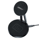 Suport AceFast E8 de birou 2-în-1 încărcare wireless - imagine 3