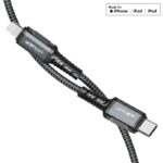 Cablu AceFast C1-01 USB-C la Lightning din aliaj de aluminiu pentru încărcare și transfer de date - imagine 3