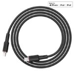Cablu AceFast C2-01 USB-C la Lightning din aliaj de zinc din silicon pentru încărcare și transfer de date - imagine 3