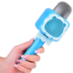 Microfon karaoke wireless cu Bluetooth (as.) - imagine 7