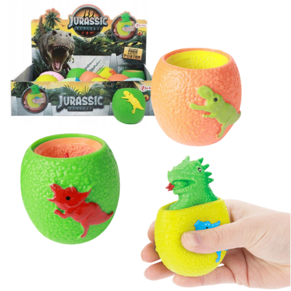 35110z-1 Jucărie antistres "Ou cu dinozaur" — World of Dinosaurs (as.) - imagine 1