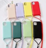 Husă 2,5 mm din silicon cu șnur pentru iPhone - imagine 4