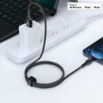 Cablu AceFast C1-02 USB-A la Lightning din aliaj de aluminiu pentru încărcare și transfer de date - imagine 4