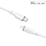 Cablu AceFast C2-01 USB-C la Lightning din aliaj de zinc din silicon pentru încărcare și transfer de date - imagine 4