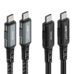 Cablu AceFast C4-03 USB-C la USB-C 100W din aliaj de aluminiu pentru încărcare și transfer de date - imagine 4