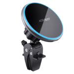 Suport AceFast D3 magnetic auto cu încărcare wireless - imagine 4