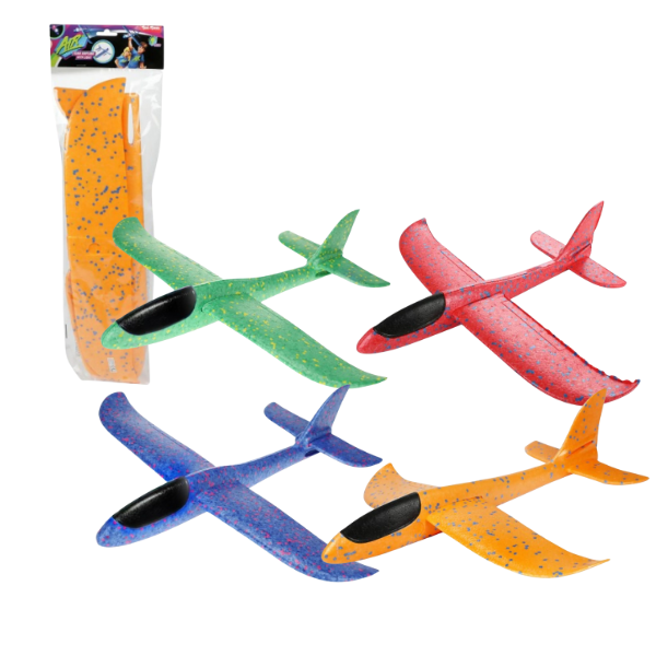 43366z-1 Avion-planor din spumă, 48 cm, în asortiment - imagine 1
