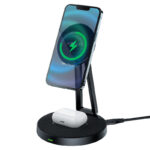 Suport AceFast E8 de birou 2-în-1 încărcare wireless - imagine 5