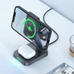 Suport AceFast E3 de birou 3-în-1 încărcare wireless - imagine 6