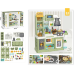 Set de joacă pentru copii „Micul chef” – bucătărie interactivă cu accesorii pentru gătit, 64 elem. - imagine 5