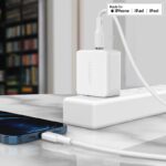 Cablu AceFast C2-01 USB-C la Lightning din aliaj de zinc din silicon pentru încărcare și transfer de date - imagine 5