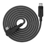 Cablu AceFast C5-03 USB-C la USB-C 100W cu conector la 90° din aliaj de aluminiu pentru încărcare și transfer de date - imagine 5