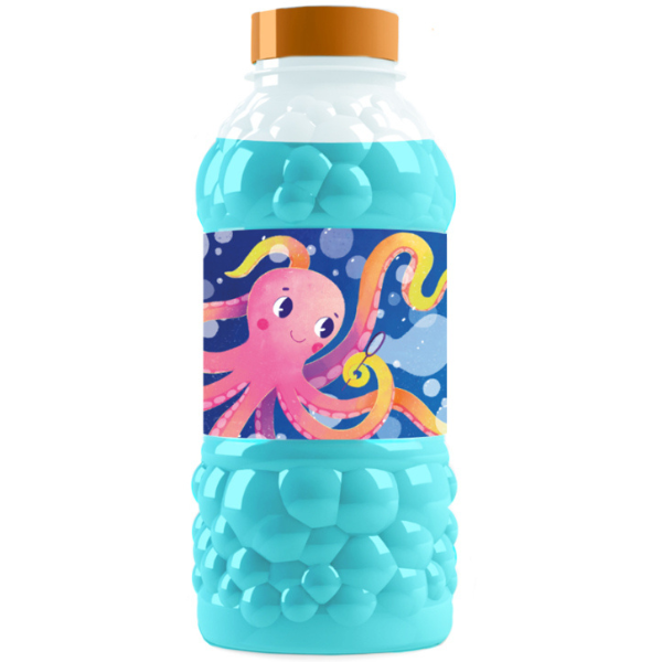 500105-1 Sticlă cu soluție de săpun "Caracatiță", 1000 ml - imagine 1