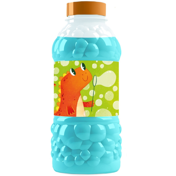 500107-1 Sticlă cu soluție de săpun "Dinozauri", 1000 ml - imagine 1