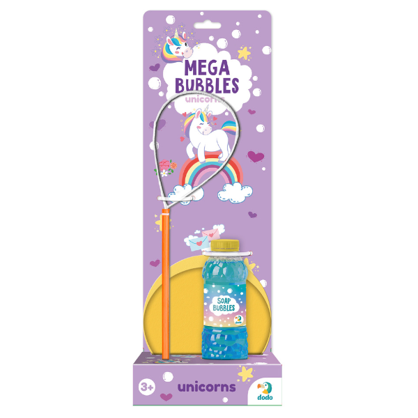 500118-1 Set pentru baloane de săpun "Unicorni", 450 ml - imagine 1