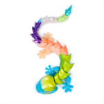 Figurină gecko în ou de cristal, 6 modele - imagine 6