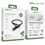 Cablu AceFast C1-05 Lightning la 3,5 mm din aliaj de aluminiu căști adaptor - imagine 6