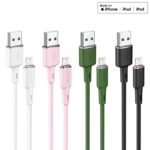 Cablu AceFast C2-02 USB-A la Lightning din aliaj de zinc din silicon pentru încărcare și transfer de date - imagine 6