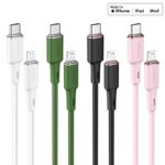 Cablu AceFast C2-01 USB-C la Lightning din aliaj de zinc din silicon pentru încărcare și transfer de date - imagine 6