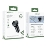 Încărcător auto AceFast B4 afișaj digital 66W (USB-C + USB-A) cu două porturi - imagine 6
