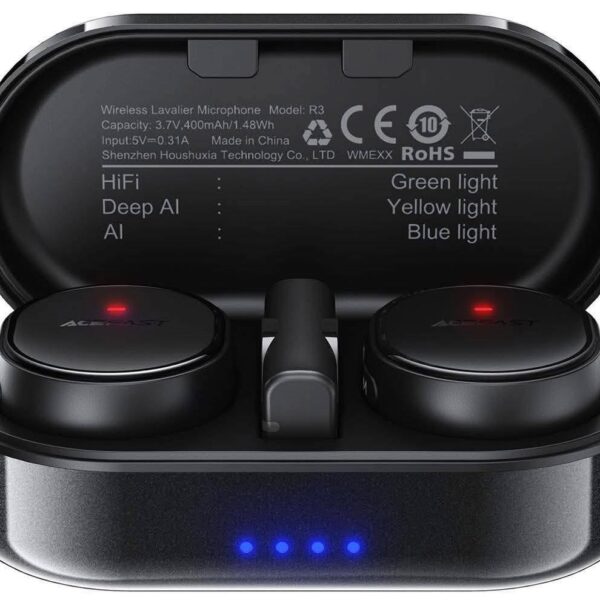 AceFast R3 wireless microfon lavalieră