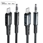 Cablu AceFast C1-06 Lightning la 3,5 mm din aliaj de aluminiu audio - imagine 7