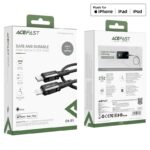 Cablu AceFast C4-01 USB-C la Lightning din aliaj de aluminiu pentru încărcare și transfer de date - imagine 8