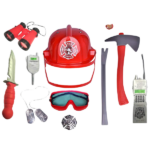 Set de pompier cu accesorii - imagine 2