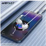 AceFast L13 USB-C semi-in-ear căști cu fir cu microfon