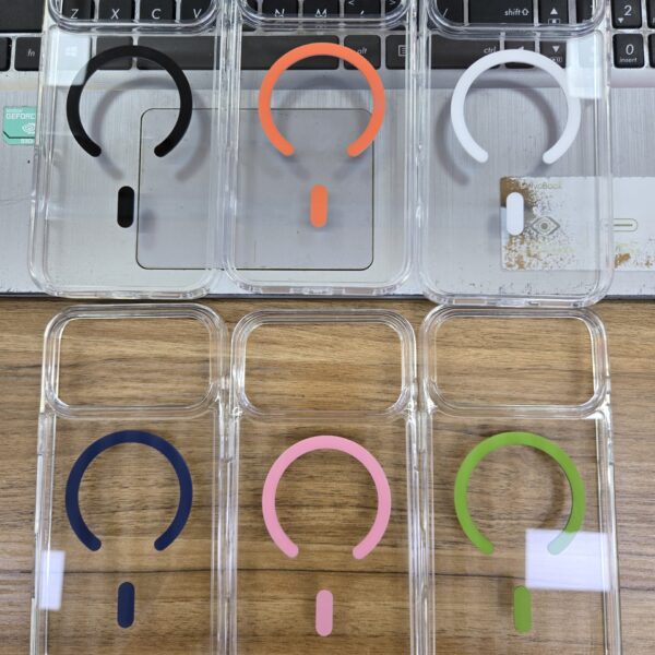 Husă transparentă 2.0mm cu MagSafe pentru iPhone